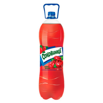 Напиток безалкогольный Соковинка со вкусом вишни 2 л (4820051240189)