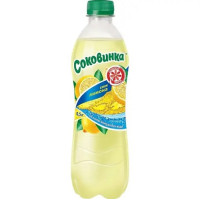 Напиток безалкогольный Соковинка со вкусом лимона 0,5 л (4820051240783)