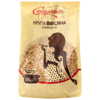 Крупа Сквирянка вівсяна плющена вищого гатунку фас. 0,5кг