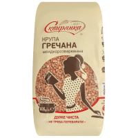 Крупа Сквирянка гречана ядриця швидкорозварювана (перший гатунок) фас. 0,8кг