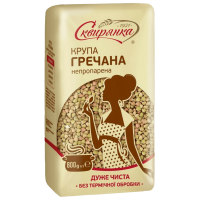 Крупа Сквирянка гречана ядриця (перший гатунок) фас. 0,8кг