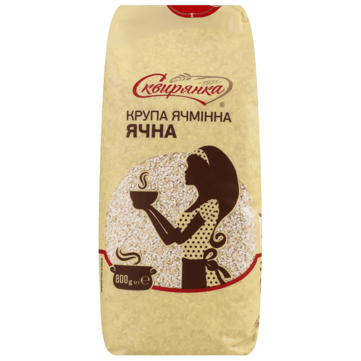 Крупа Сквирянка ячміна ячна №2, фас. 0,8кг