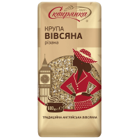 Крупа Сквирянка вівсяна різана фас. 0,6кг