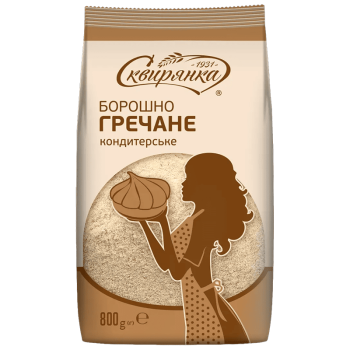 Борошно Сквирянка гречане кондитерське фас. (п/п) 0,8кг Борошно Сквирянка гречане кондитерське фас. (п/п) 0,8кг