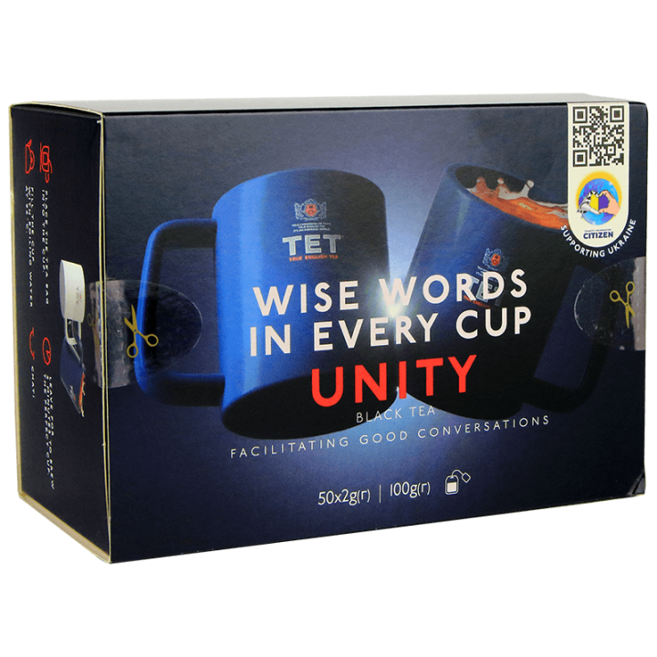 Чай ТЕТ чорний Unity 50 пак