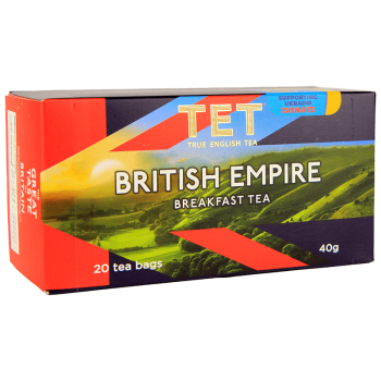Чай ТЕТ чорний Британська Імперія 20 пак