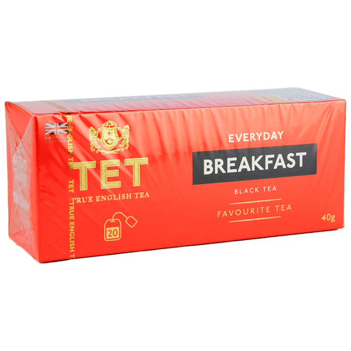 Чай ТЕТ чорний Еврідей Брекфаст 20 пак