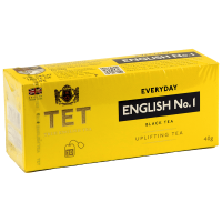 Чай ТЕТ чорний Еврідей Англійський No.1 20 пак