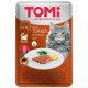 TOMi - консервы TOMi с индейкой в шпинатном желе для кошек 100 г