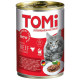 TOMi - консервы TOMi с говядиной в соусе для кошек 400 г