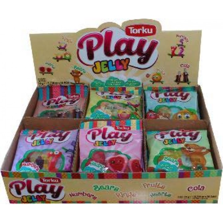 Желейні цукерки Torku Play Jelly мікс 6шт*20 г уп (8690120103457)