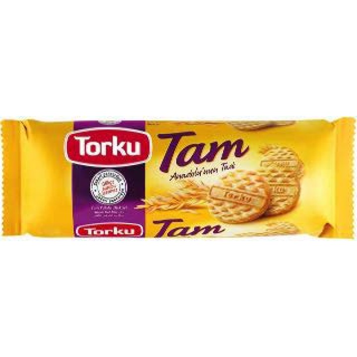 Печенье Torku Tam цельнозерновое овсяное 125 г (8690120098302)
