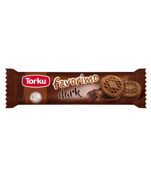 Печиво Torku Favorіmo з какао та шоколадною начинкою 61г (8690120093093)