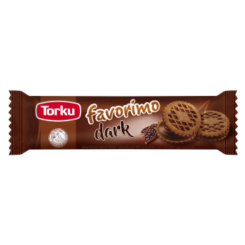 Печенье Torku Favorimo c какао и шоколадной начинкой 61г (8690120093093)