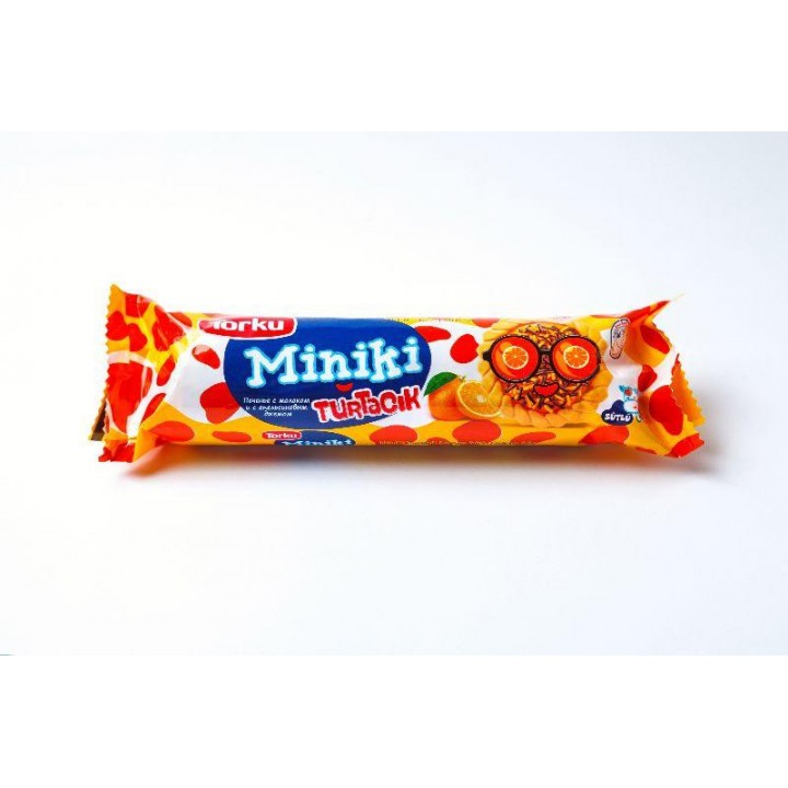 Печенье Torku Miniki  с апельсиновым желе 94 г (8690120069722)