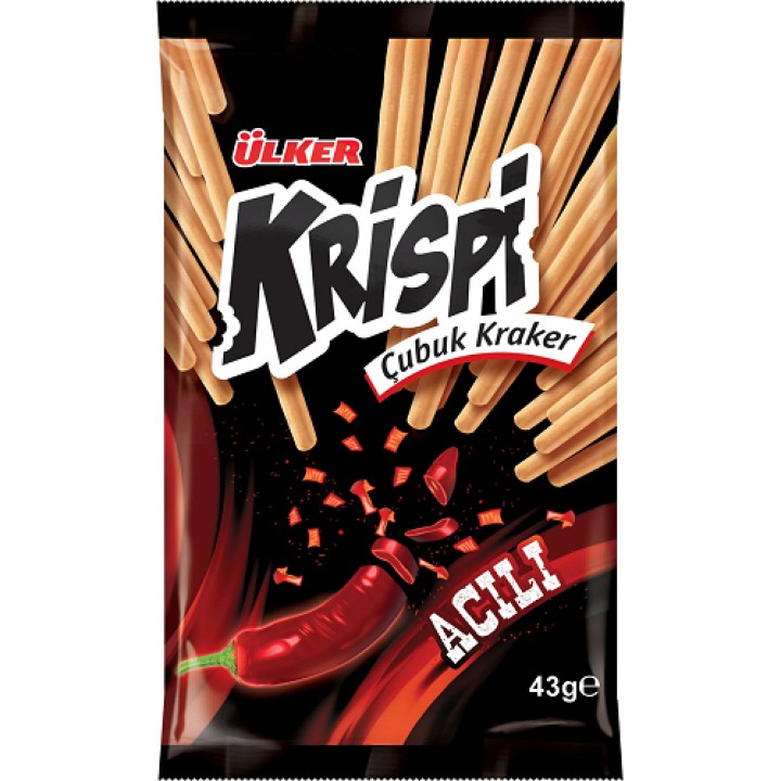 Крекер Ulker Krispi Sticks чили 43 г (8690504108825)