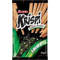 Крекер Ulker Krispi Sticks зі спеціями 43 г (8690504108832)