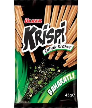 Крекер Ulker Krispi Sticks зі спеціями 43 г (8690504108832)