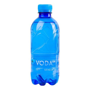 Вода питьевая VODA UA Родная Настоящая Украинская негазированная 0,33 л
