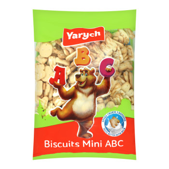 Печенье затяжное Yarych Mini ABC 160 г (4820154483988)