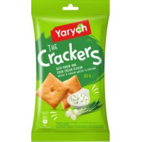 Крекер Yarych Зі смаком цибулі та сметани 80 г (4820154483841)
