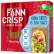 Тонкі цільнозернові хрусткі сухарики FINN CRISP запечені з чіа та морською сіллю 195г