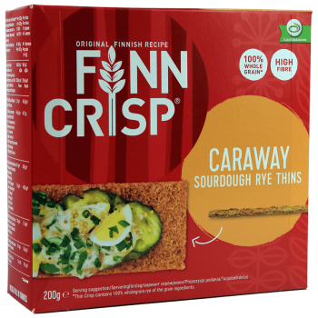 Сухарики житні FINN CRISP Caraway з кмином 200г Сухарики житні FINN CRISP Caraway з кмином 200г