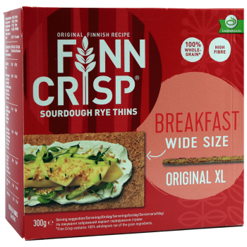 Сухарики житні FINN CRISP Oringinal taste широкі 300г Сухарики житні FINN CRISP Oringinal taste широкі 300г