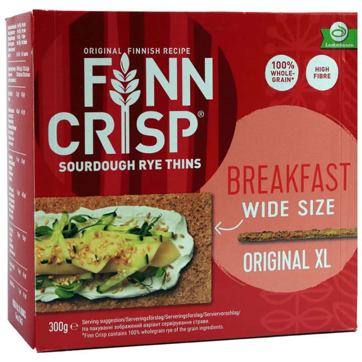 Сухарики житні FINN CRISP Oringinal taste широкі 300г