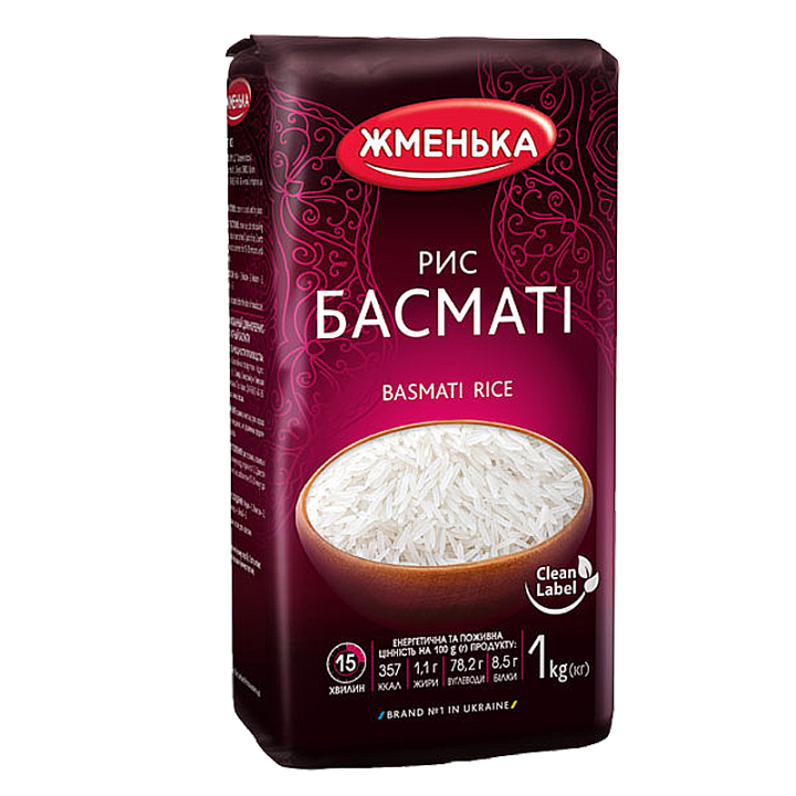 Рис Жменька Басматі м/у 1кг