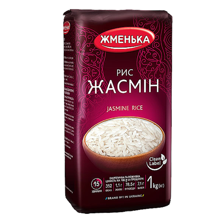 Рис Жменька Жасмін м/у 1кг
