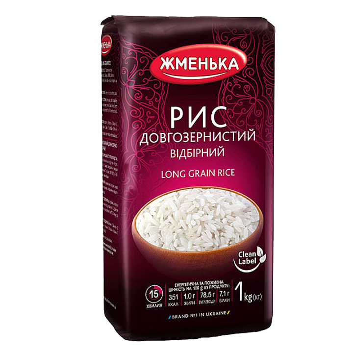 Рис Жменька відбірний Преміум м/у 1кг