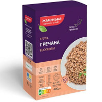 Крупа Жменька гречана ядриця в пакетиках к/у 4х100г