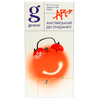 Чай Grace чорний Англійський до сніданку 25 пак