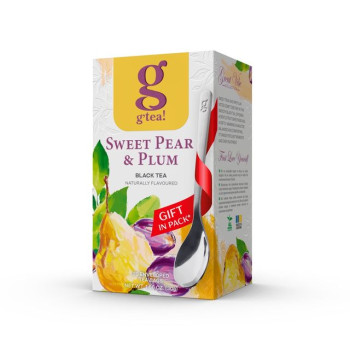 Чай чорний байховий Grace Sweet Pear & Plum 20 пакетиків х 1.5 г