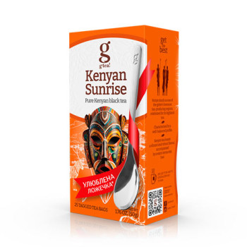 Чай Grace чорний Кеніан Санрайз 25 пак