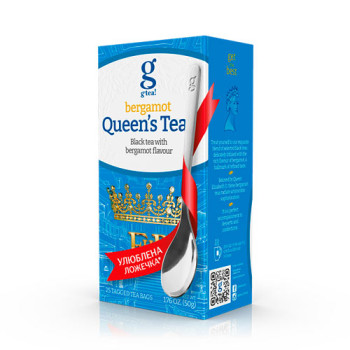 Чай Grace чорний Бергамот Квінз Ті 25 пак