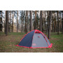 Намет Tramp ROCK 2 (V2) сірий/червоний (TRT-027)