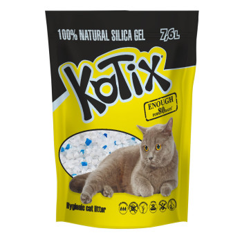 Kotix - наполнитель Котикс силикагелевый 7,6 л (Kotix-7,6)