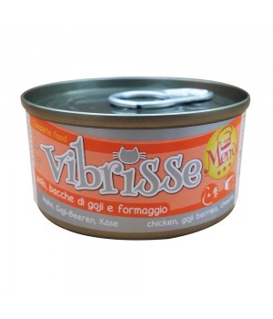 Vibrisse Menu - консервы Вибрисс Меню с курицей и ягодами годжи в сырном соусе 70 г (C1018073)