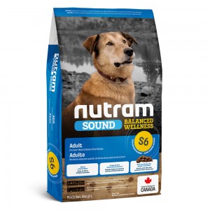 Nutram S6 Sound Balanced Wellness Dog - корм Нутрам S6 Саунд с курицей для собак всех пород 20 кг (S6_20)