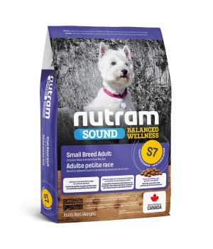 Nutram S7 Sound Balanced Wellness - корм Нутрам S7 Саунд с курицей для собак мелких пород 20 кг breeder (S7_20)