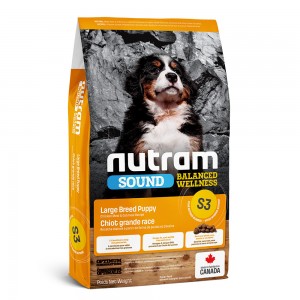 Nutram S3 Sound Balanced Wellness Puppy - корм Нутрам S3 Саунд с курицей для щенков крупных пород 20 кг (S3_20)