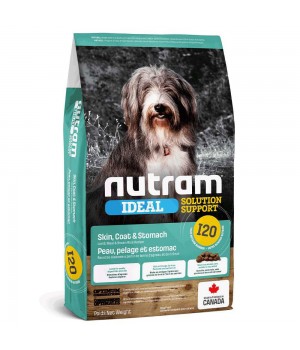 Nutram I20 Ideal Skin Coat - корм Нутрам I20 Идеал для собак с проблемной кожей 20 кг breeder (I20_20)