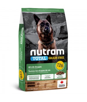 Nutram T26 Total Grain Free - корм Нутрам T26 Тотал с ягненком и чечевицей для собак 20 кг (T26_20)