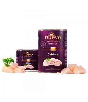 Nuevo Adult Chicken - консерви Нуево с куркою для кішок 400 г (95105 )