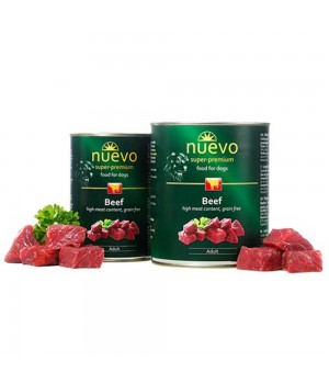 Nuevo Adult Beef - консервы Нуэво с говядиной для собак 400 г (95004)