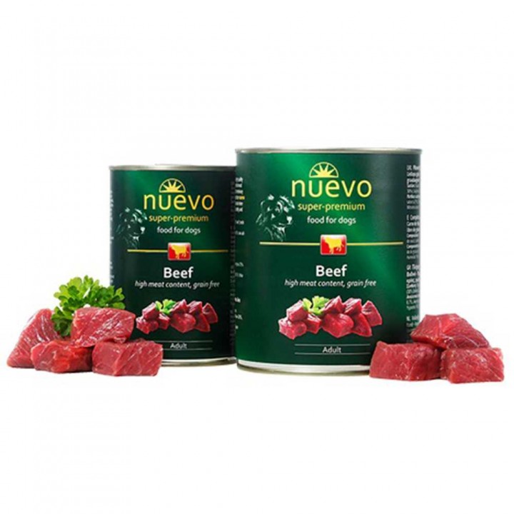 Nuevo Adult Beef - консерви Нуево з яловичиною для собак 400 г (95004)