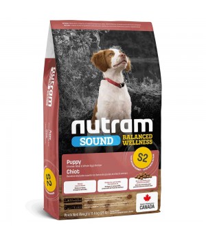 Nutram S2 Sound Balanced Wellness Puppy - корм Нутрам S2 Саунд с курицей для щенков мелких и средних пород 11,4 кг (S2_11.4)