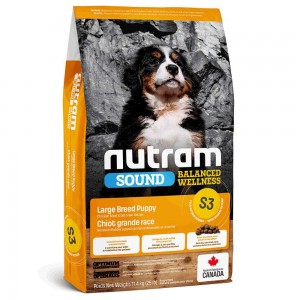 Nutram S3 Sound Balanced Wellness Puppy - корм Нутрам S3 Саунд із куркою для щенят великих порід 11,4 кг (S3_11.4)